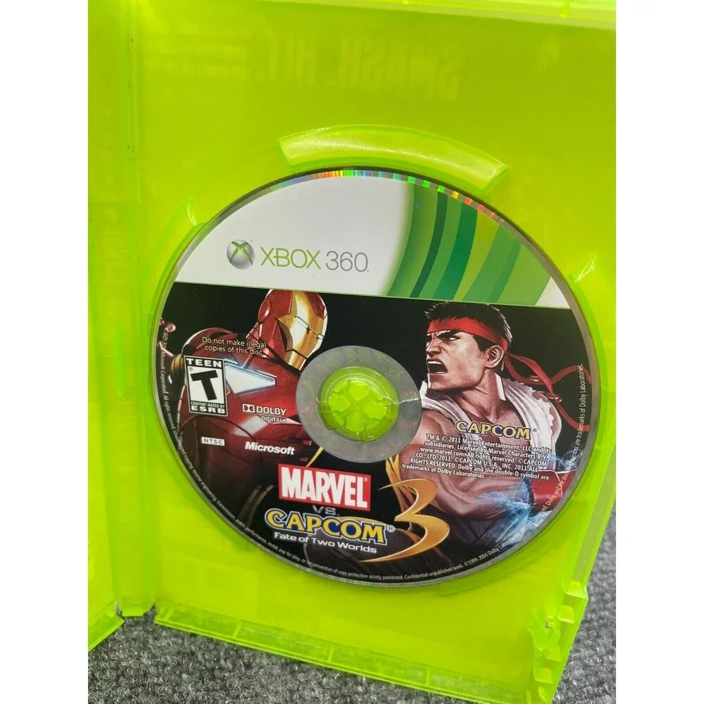 Marvel vs. Capcom 3: Fate of Two Worlds (Microsoft Xbox 360, 2011)